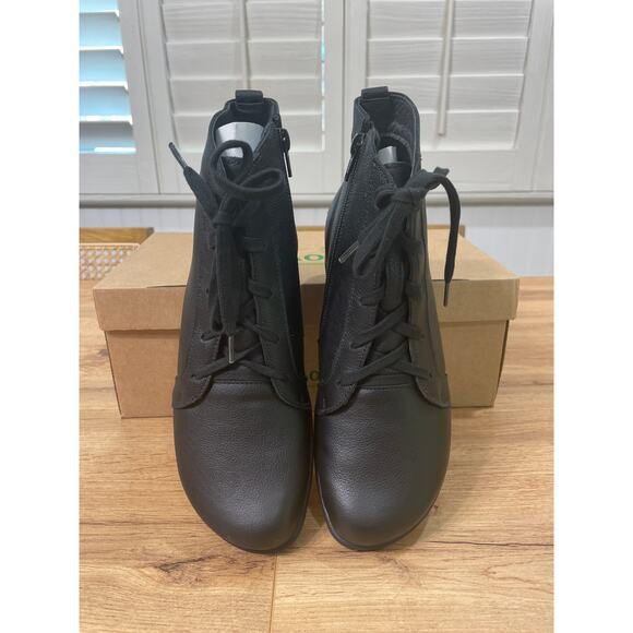 Naot Patu Boots Black Soft Leather Size 6 US 37 EU NIB Comfy Arch Support - Picture 13 of 13